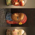 ７３花飾り小２はがき